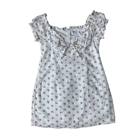 Princess Polly Delta Dawn Mini Dress White Floral - Picture 7 of 13